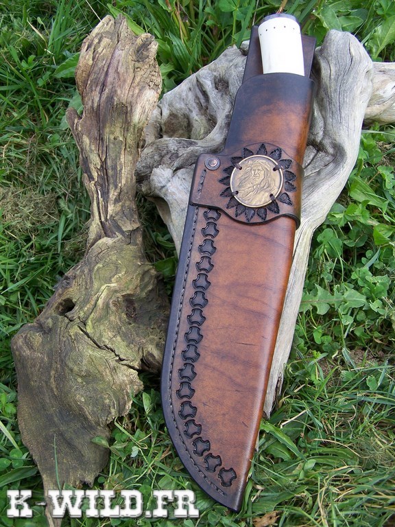 étui cuir pour couteau